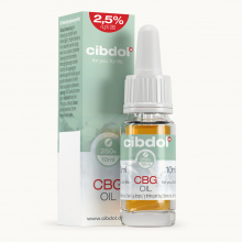 Huile de CBG 2,5 % & CBD 2,5 %