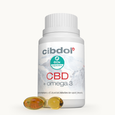 Formule Oméga 3 au CBD (600 mg)