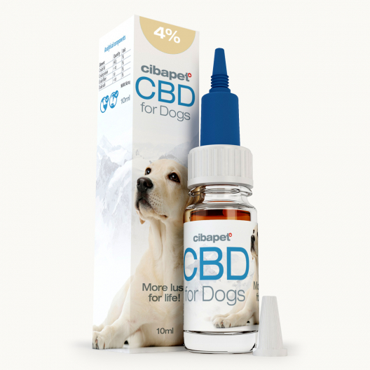 Huile de CBD 4% Pour Chiens