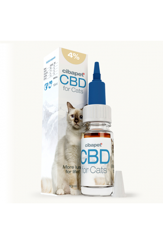 Huile De CBD 4 % Pour Chats