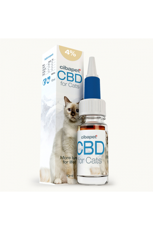 Huile De CBD 4 % Pour Chats