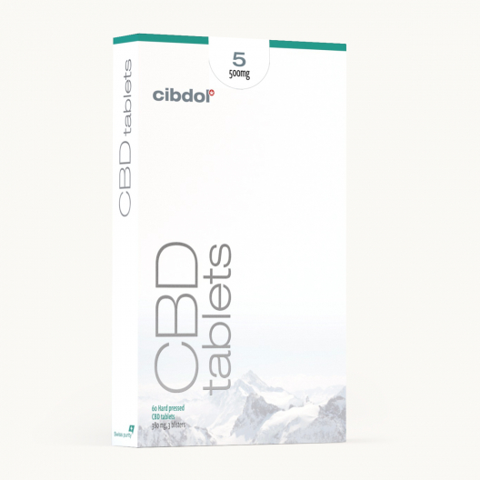 Comprimés au CBD 5 % (500 mg)