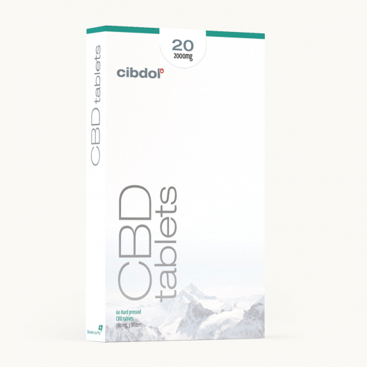 Comprimés au CBD 20 % (2000 mg)