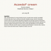 Aczedol (Crema per l'acne)