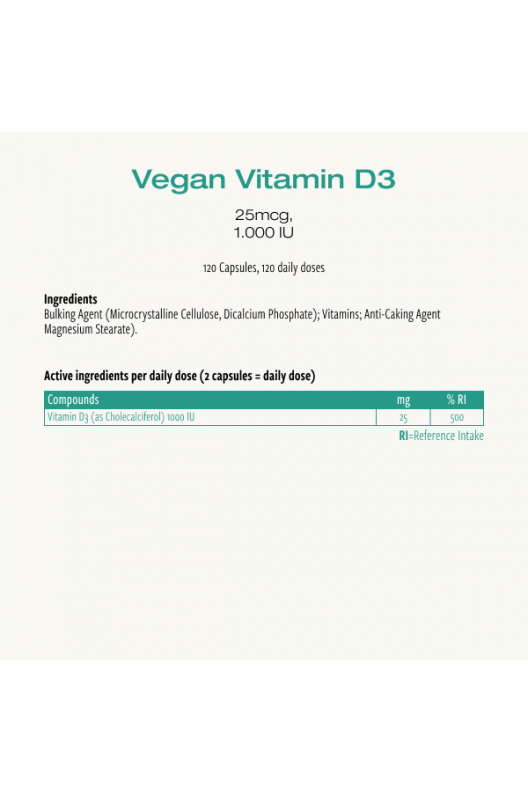 Vitamine D3 Vegan