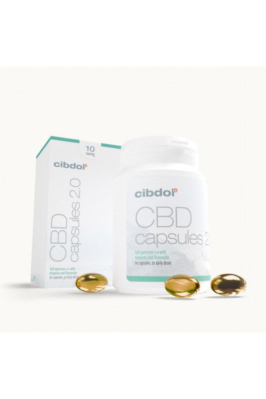 Gélules Souples Au CBD 10% (1000mg) Gélules Souples Au CBD 10% (1000mg)