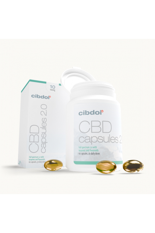 Gélules Souples Au CBD 10% (1000mg) Gélules Souples Au CBD 10% (1000mg)