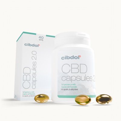 Gélules Souples au CBD 40 % (4000 mg)