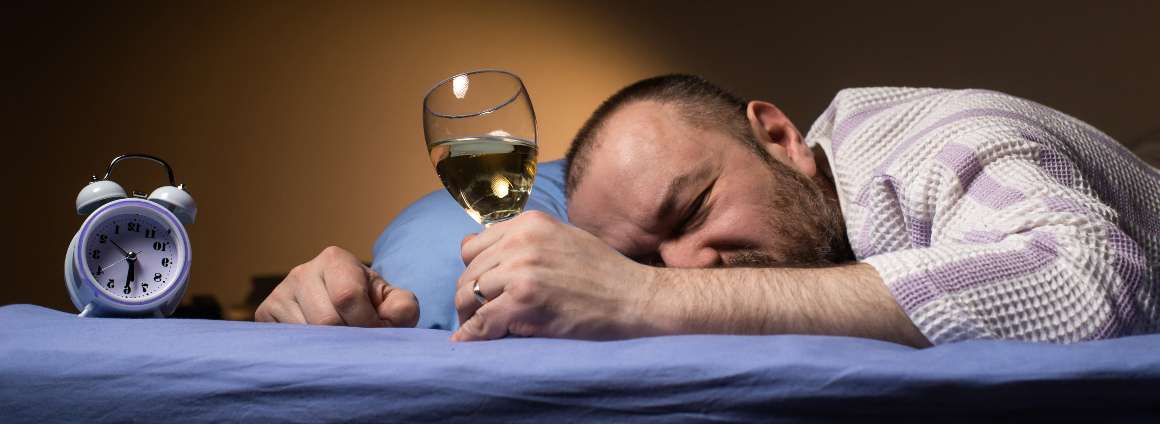 Dépendance persistante à l'alcool et insomnie